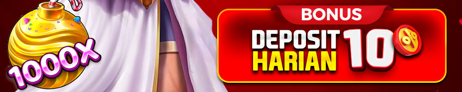 BONUS DEPOSIT HARIAN 10%